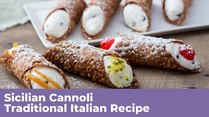 Παραδοσιακό από την Ιταλία: Συνταγή Cannoli